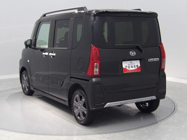 タントファンクロスターボ4WD ターボ 両側パワースライドドア スマートアシスト 運転席助手席シートヒーター LEDヘッドライト アルミホイール 誤発進抑制機能 サイドエアバッグ プッシュスタート オートエアコン(岩手県)の中古車