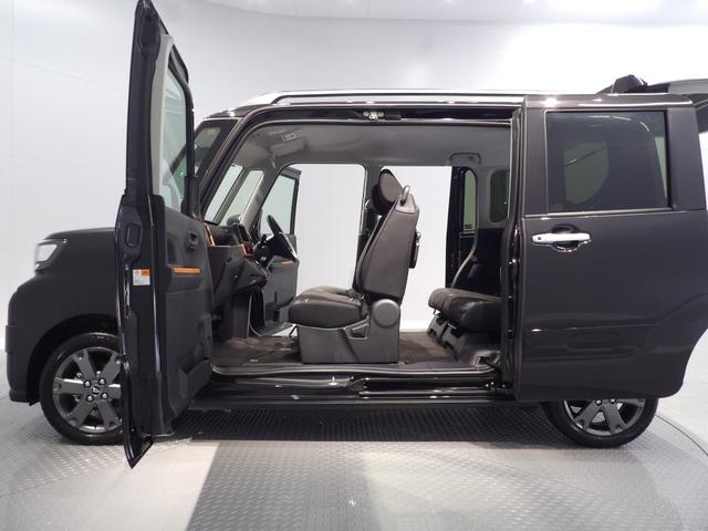 タントファンクロスターボ4WD ターボ 両側パワースライドドア スマートアシスト 運転席助手席シートヒーター LEDヘッドライト アルミホイール 誤発進抑制機能 サイドエアバッグ プッシュスタート オートエアコン(岩手県)の中古車