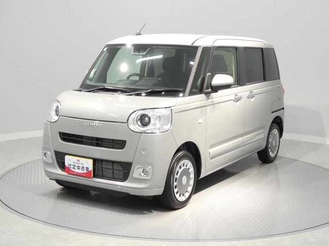 ムーヴキャンバスセオリーＧ４ＷＤ　衝突被害軽減ブレーキ　電子パーキングブレーキ　ブレーキホールド　キーフリーシステム　プッシュボタンスタート　両側パワースライドドア　シートヒーター（岩手県）の中古車