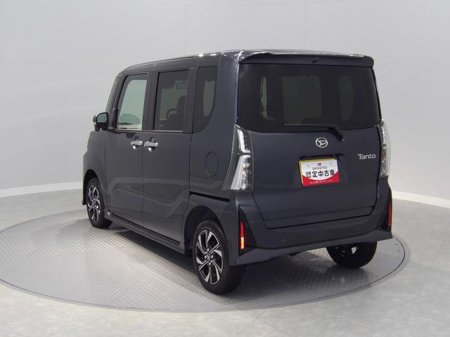 タントカスタムＸ４ＷＤ　ミラクルオープンドア　両側パワースライドドア　両席シートヒーター　電子パーキング　オートホールド　ＬＥＤヘッドライト　１４インチＡＷ　プッシュスタート（岩手県）の中古車