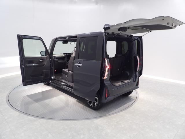 タントカスタムＸ４ＷＤ　ミラクルオープンドア　両側パワースライドドア　両席シートヒーター　電子パーキング　オートホールド　ＬＥＤヘッドライト　１４インチＡＷ　プッシュスタート（岩手県）の中古車