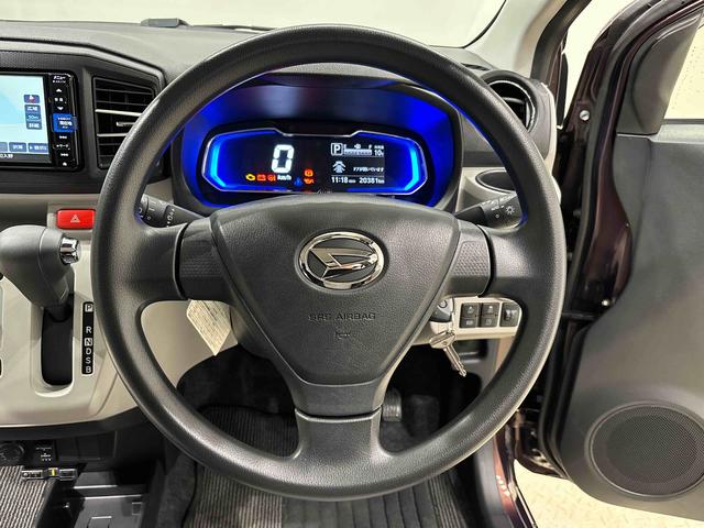 ミライースX リミテッドSAIIIナビ バックカメラ ETC LEDヘッドランプ セキュリティアラーム コーナーセンサー 14インチフルホイールキャップ キーレスエントリー 電動格納式ドアミラー ショツピングフック(広島県)の中古車