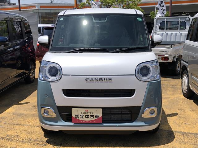 ムーヴキャンバスストライプスＧツートンカラー　ＬＥＤヘッドライト　両側パワースライドドア　クリアランスソナー　禁煙車　記録簿　認定中古車　レーンアシスト　オートマチックハイビーム　衝突回避支援システム搭載車（島根県）の中古車