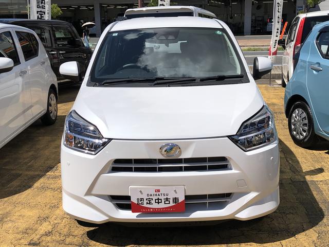ミライースＸ　ＳＡIIIＬＥＤヘッドライト　クリアランスソナー　禁煙車　記録簿　認定中古車　レーンアシスト　オートマチックハイビーム　衝突回避支援システム搭載車（島根県）の中古車