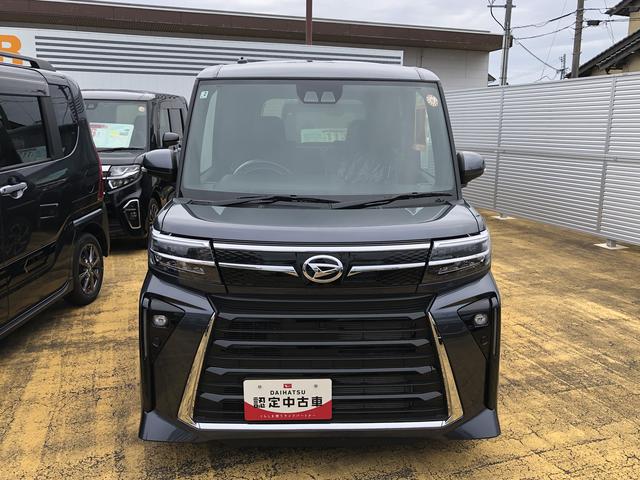 タントカスタムＸＬＥＤヘッドライト　両側パワースライドドア　クリアランスソナー　運転席／助手席シートヒーター　禁煙車　記録簿　認定中古車　レーンアシスト　オートマチックハイビーム　衝突回避支援システム搭載車（島根県）の中古車