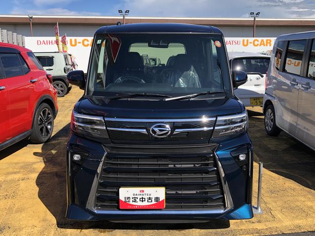 タントカスタムＸＬＥＤヘッドライト　クリアランスソナー　両側パワースライドドア　運転席／助手席シートヒーター　禁煙車　記録簿　認定中古車　レーンアシスト　オートマチックハイビーム　衝突回避支援システム搭載車（島根県）の中古車