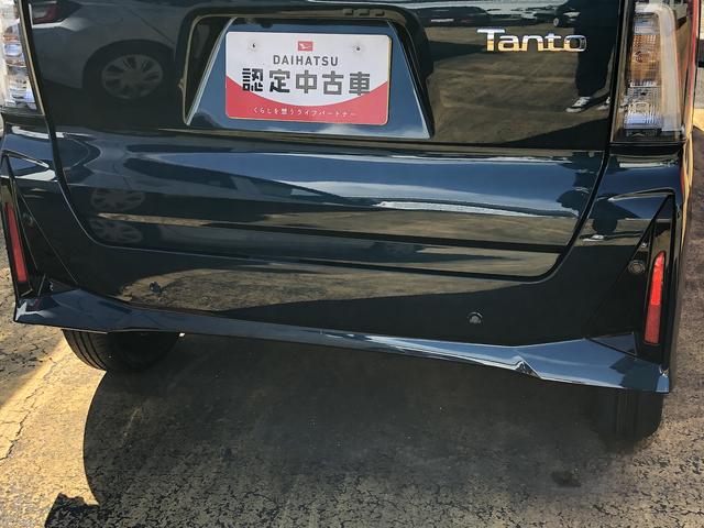 タントカスタムＸＬＥＤヘッドライト　クリアランスソナー　両側パワースライドドア　運転席／助手席シートヒーター　禁煙車　記録簿　認定中古車　レーンアシスト　オートマチックハイビーム　衝突回避支援システム搭載車（島根県）の中古車
