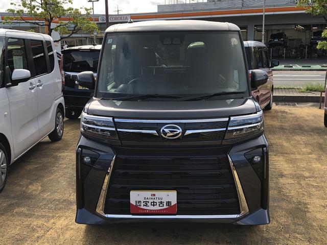 タントカスタムＸＬＥＤヘッドライト／フォグランプ　コーナーセンサー　両側パワースライドドア　運転席／助手席シートヒーター　禁煙車　記録簿　認定中古車　レーンアシスト　　衝突回避支援システム搭載車（島根県）の中古車