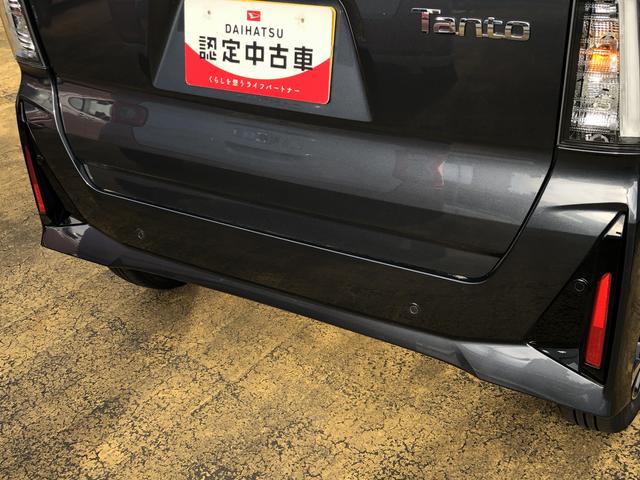 タントカスタムＸＬＥＤヘッドライト／フォグランプ　コーナーセンサー　両側パワースライドドア　運転席／助手席シートヒーター　禁煙車　記録簿　認定中古車　レーンアシスト　　衝突回避支援システム搭載車（島根県）の中古車