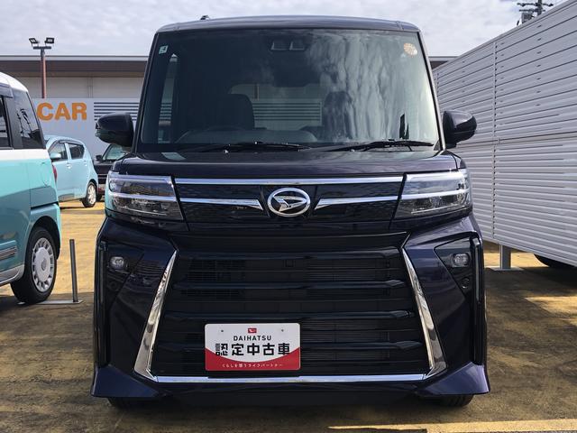 タントカスタムＸＬＥＤヘッドライト／フォグランプ　コーナーセンサー　両側パワースライドドア　運転席／助手席シートヒーター　禁煙車　記録簿　認定中古車　レーンアシスト　衝突回避支援システム搭載車（島根県）の中古車