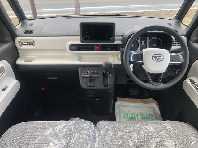 ムーヴキャンバスストライプスＧツートンカラー　ＬＥＤヘッドライト／フォグランプ　両側パワ−スライドドア　コーナーセンサー　運転席／助手席シートヒーター　禁煙車　記録簿　認定中古車　レーンアシスト　衝突回避支援システム搭載車（島根県）の中古車