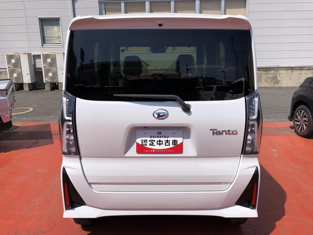 タントカスタムＲＳワンオーナー　ＬＥＤヘッドライト　ターボ　クリアランスソナー　前席シートヒーター　ナビゲーション　禁煙車　記録簿　認定中古車　レーンアシスト　オートマチックハイビーム　衝突回避支援システム搭載車（島根県）の中古車