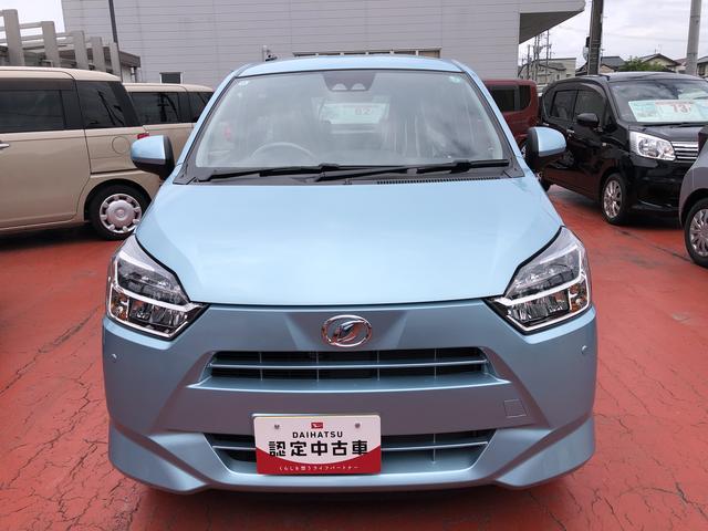 ミライースＸ　ＳＡIIIＬＥＤヘッドライト　クリアランスソナー　禁煙車　記録簿　認定中古車　レーンアシスト　オートマチックハイビーム　衝突回避支援システム搭載車（島根県）の中古車