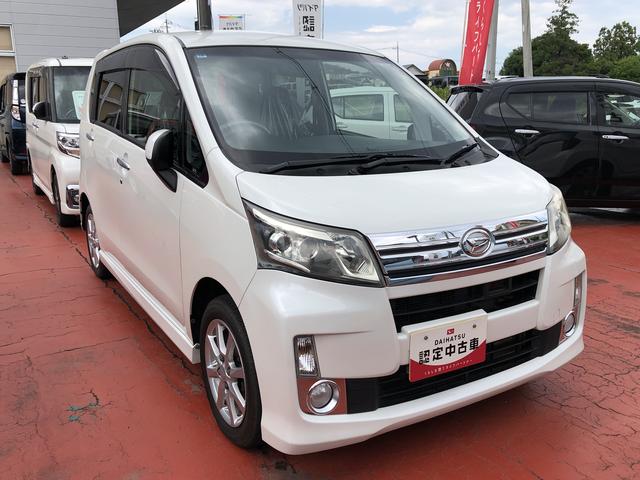 ムーヴカスタム　Ｘ　ＳＡ４ＷＤ　　ナビゲーション　社外ＥＴＣ　禁煙車　記録簿　認定中古車　衝突回避支援システム搭載車（島根県）の中古車