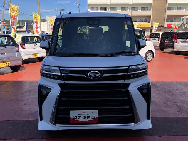 タントカスタムＸＬＥＤヘッドライト　両側パワースライドドア　クリアランスソナー　運転席／助手席シートヒーター　禁煙車　記録簿　認定中古車　レーンアシスト　オートマチックハイビーム　衝突回避支援システム搭載車（島根県）の中古車