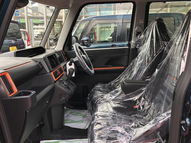 タントファンクロスＬＥＤヘッドライト／フォグランプ　コーナーセンサー　両側パワースライドドア　運転席／助手席シートヒーター　禁煙車　記録簿　認定中古車　レーンアシスト　衝突回避支援システム搭載車（島根県）の中古車