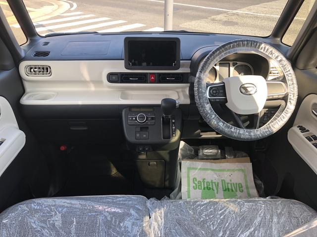 ムーヴキャンバスストライプスGツートンカラー LEDヘッドライト/フォグランプ 両側パワースライドドア コーナーセンサー 運転席/助手席シートヒーター 禁煙車 記録簿 認定中古車 レーンアシスト 衝突回避支援システム搭載車(島根県)の中古車