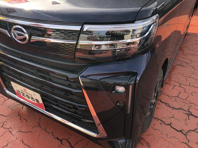 タントカスタムＸＬＥＤヘッドライト／フォグランプ　コーナーセンサー　運転席／助手席シートヒーター　両側パワ−スライドドア　禁煙車　記録簿　認定中古車　レーンアシスト　衝突回避支援システム搭載車（島根県）の中古車