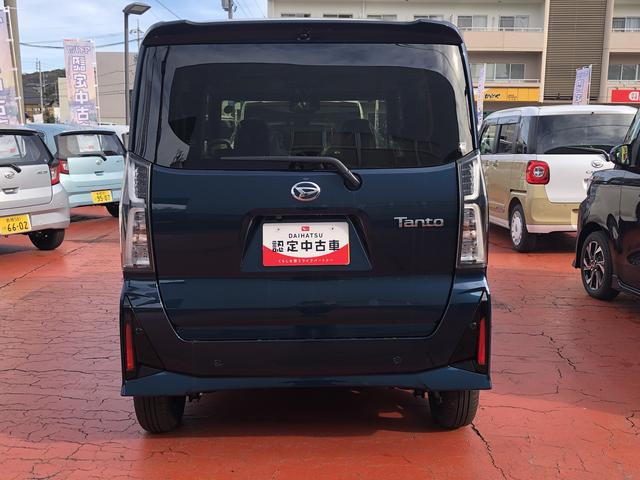 タントカスタムＸＬＥＤヘッドライト／フォグランプ　コーナーセンサー　運転席／助手席シートヒーター　両側パワ−スライドドア　禁煙車　記録簿　認定中古車　レーンアシスト　衝突回避支援システム搭載車（島根県）の中古車