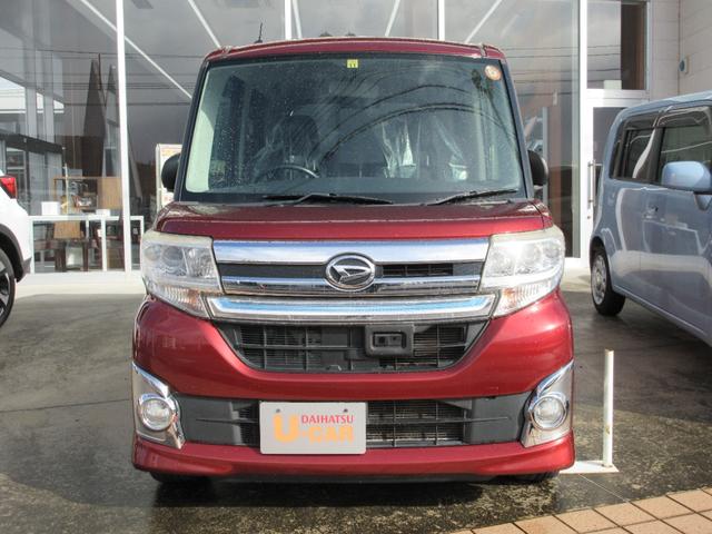 タントカスタムｒｓ ｓａワンオーナー ｌｅｄヘッドライト プッシュボタンスタート スマートキー 両側パワースライドドア ナビゲーション 純正アルミ ターボ 衝突回避支援システム搭載車 島根県 の中古車情報 ダイハツ公式 U Catch