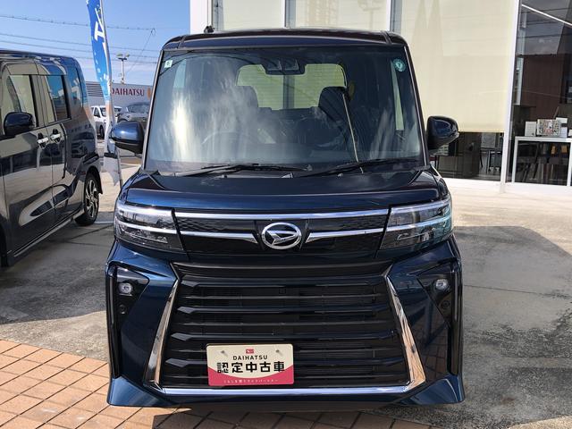 タントカスタムＸＬＥＤヘッドライト／フォグランプ　両側パワースライドドア　コーナーセンサー　運転席／助手席シートヒーター　禁煙車　記録簿　認定中古車　レーンアシスト　衝突回避支援システム搭載車（島根県）の中古車