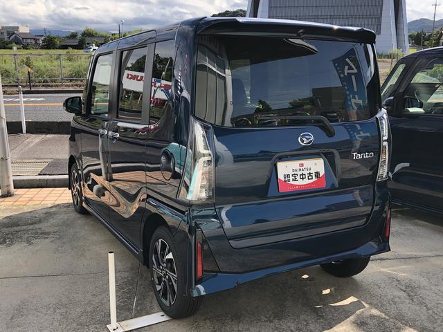 タントカスタムＸＬＥＤヘッドライト／フォグランプ　両側パワースライドドア　コーナーセンサー　運転席／助手席シートヒーター　禁煙車　記録簿　認定中古車　レーンアシスト　衝突回避支援システム搭載車（島根県）の中古車