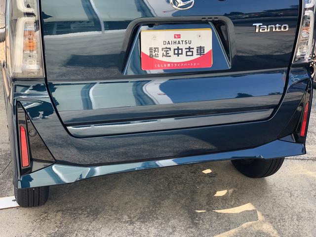 タントカスタムＸＬＥＤヘッドライト／フォグランプ　両側パワースライドドア　コーナーセンサー　運転席／助手席シートヒーター　禁煙車　記録簿　認定中古車　レーンアシスト　衝突回避支援システム搭載車（島根県）の中古車
