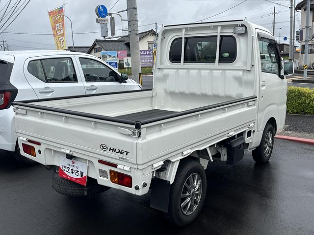 ハイゼットトラックＥＸＴ４ＷＤ　オートマ　３方開　キーレスエントリー　作業灯　荷台マット　記録簿　禁煙車　認定中古車　社外アルミ（島根県）の中古車