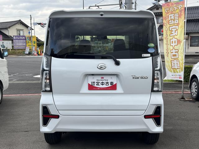 タントカスタムＸセレクションＬＥＤヘッドライト　両側パワースライドドア　クリアランスソナー　禁煙車　記録簿　認定中古車　レーンアシスト　オートマチックハイビーム　衝突回避支援システム搭載車（島根県）の中古車