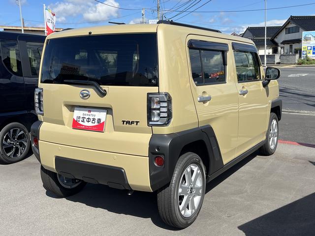 タフトＧＬＥＤヘッドライト　ガラスルーフ　クリアランスソナー　運転席／助手席シートヒーター　記録簿　禁煙車　認定中古車　レーンアシスト　オートマチックハイビーム　衝突回避支援システム搭載車（島根県）の中古車