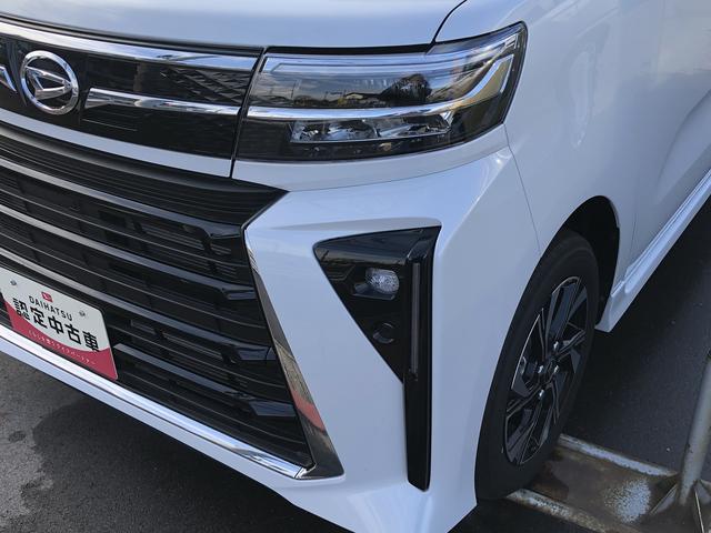 タントカスタムＸＬＥＤヘッドライト／フォグランプ　コーナーセンサー　両側パワ−スライドドア　運転席／助手席シートヒーター　記録簿　禁煙車　認定中古車　レーンアシスト　　衝突回避支援システム搭載車（島根県）の中古車