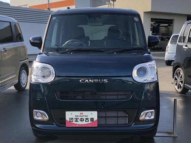 ムーヴキャンバスセオリーGLEDヘッドライト/フォグランプ コーナーセンサー 両側パワ−スライドドア 運転席/助手席シートヒーター 禁煙車 記録簿 認定中古車 レーンアシスト 衝突回避支援システム搭載車(島根県)の中古車