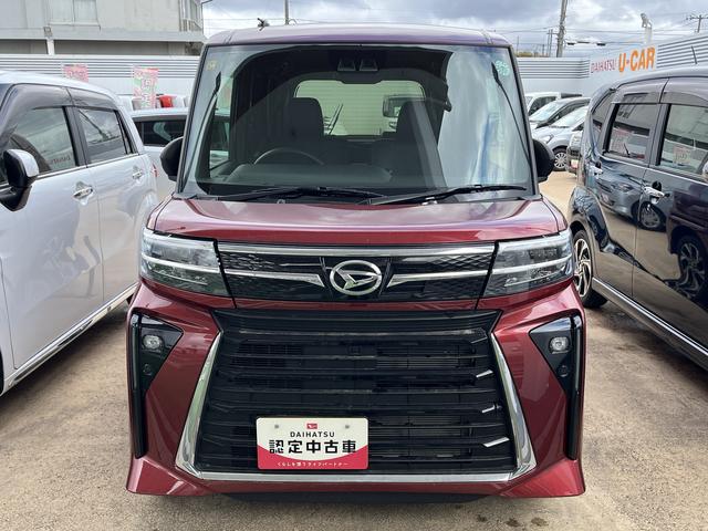タントカスタムＸＬＥＤヘッドライト　両側パワースライドドア　クリアランスソナー　前席シートヒーター　禁煙車　記録簿　認定中古車　レーンアシスト　オートマチックハイビーム　衝突回避支援システム搭載車（島根県）の中古車