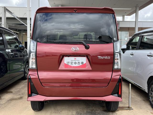 タントカスタムＸＬＥＤヘッドライト　両側パワースライドドア　クリアランスソナー　前席シートヒーター　禁煙車　記録簿　認定中古車　レーンアシスト　オートマチックハイビーム　衝突回避支援システム搭載車（島根県）の中古車