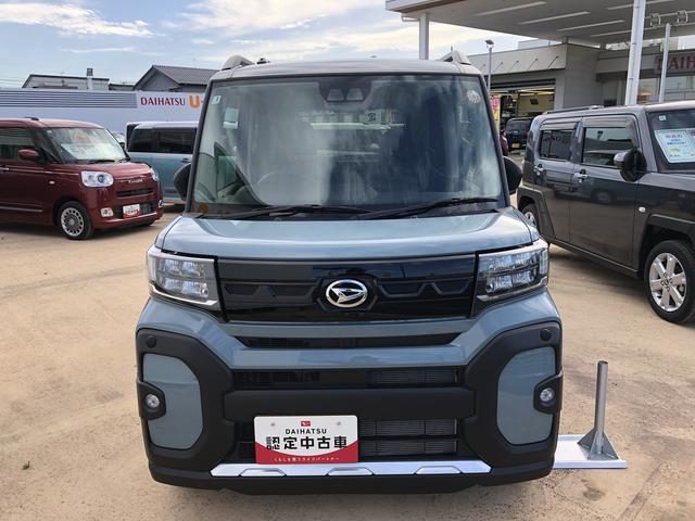 タントファンクロスツートンカラー　ＬＥＤヘッドライト／フォグランプ　両側パワースライドドア　運転席／助手席シートヒーター　禁煙車　記録簿　認定中古車　レーンアシスト　オートマチックハイビーム　衝突回避支援システム搭載車（島根県）の中古車