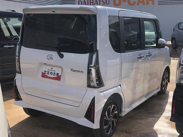 タントカスタムXLEDヘッドライト/フォグランプ 両側パワースライドドア コーナーセンサー 運転席/助手席シートヒーター 禁煙車 記録簿 認定中古車 レーンアシスト 衝突回避支援システム搭載車(島根県)の中古車