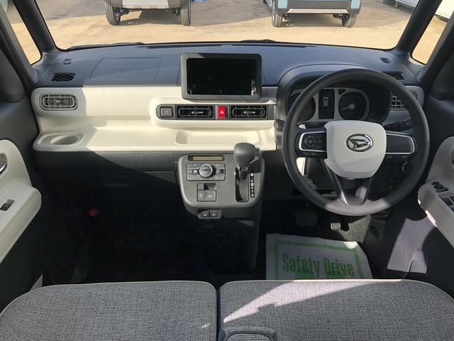 ムーヴキャンバスストライプスＧツートンカラー　ＬＥＤヘッドライト／フォグランプ　コーナーセンサー　運転席／助手席シートヒーター　両側パワースライドドア　禁煙車　記録簿　認定中古車　レーンアシスト　衝突回避支援システム搭載車（島根県）の中古車