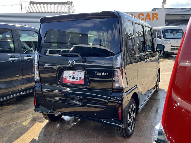 タントカスタムＸＬＥＤヘッドライト／フォグランプ　コーナーセンサー　両側パワースライドドア　運転席／助手席シートヒーター　禁煙車　記録簿　認定中古車　レーンアシスト　衝突回避支援システム搭載車（島根県）の中古車