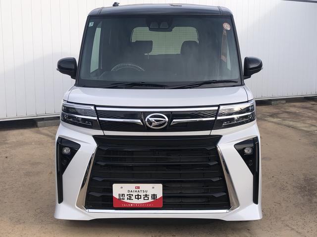 タントカスタムXツートンカラー LEDヘッドライト/フォグランプ コーナーセンサー 両側パワ−スライドドア 運転席/助手席シートヒーター 禁煙車 記録簿 認定中古車 レーンアシスト 衝突回避支援システム搭載車(島根県)の中古車