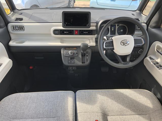 ムーヴキャンバスストライプスＧＬＥＤヘッドライト　前後コーナーセンサー　両側電動スライドドア（島根県）の中古車