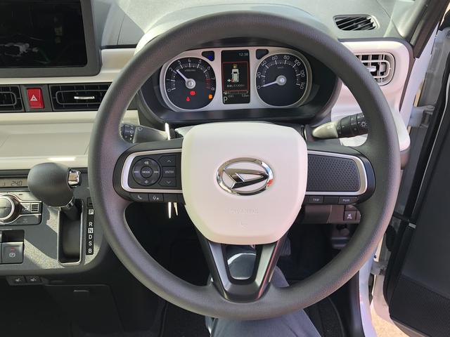 ムーヴキャンバスストライプスＧＬＥＤヘッドライト　前後コーナーセンサー　両側電動スライドドア（島根県）の中古車