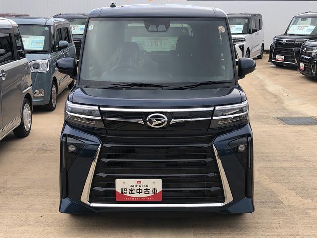 タントカスタムXLEDヘッドライト/フォグランプ コーナーセンサー 運転席/助手席シートヒーター 両側パワ−スライドドア 禁煙車 記録簿 認定中古車 レーンアシスト 衝突回避支援システム搭載車(島根県)の中古車