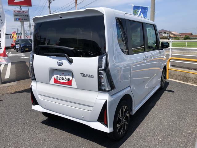 タントカスタムＸＬＥＤヘッドライト　両側パワースライドドア　クリアランスソナー　前席シートヒーター　禁煙車　記録簿　認定中古車　レーンアシスト　オートマチックハイビーム　衝突回避支援システム搭載車（島根県）の中古車