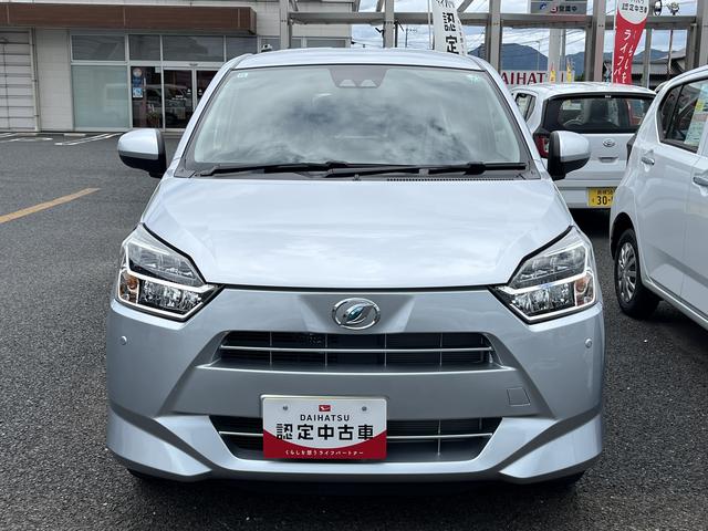 ミライースＸ　ＳＡIIIＬＥＤヘッドライト　クリアランスソナー　キーレスエントリー　禁煙車　記録簿　認定中古車　レーンアシスト　オートマチックハイビーム　衝突回避支援システム搭載車（島根県）の中古車