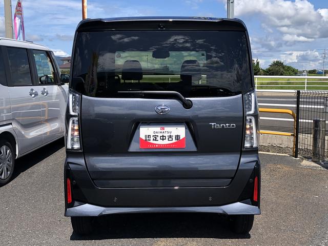 タントカスタムＸＬＥＤヘッドライト　クリアランスソナー　両側パワースライドドア　運転席／助手席シートヒーター　禁煙車　記録簿　認定中古車　レーンアシスト　オートマチックハイビーム　衝突回避支援システム搭載車（島根県）の中古車