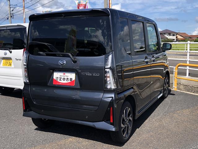 タントカスタムＸＬＥＤヘッドライト　クリアランスソナー　両側パワースライドドア　運転席／助手席シートヒーター　禁煙車　記録簿　認定中古車　レーンアシスト　オートマチックハイビーム　衝突回避支援システム搭載車（島根県）の中古車