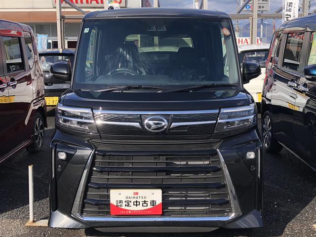 タントカスタムＸＬＥＤヘッドライト／フォグランプ　コーナーセンサー　両側パワースライドドア　運転席／助手席シートヒーター　禁煙車　記録簿　認定中古車　レーンアシスト　　衝突回避支援システム搭載車（島根県）の中古車