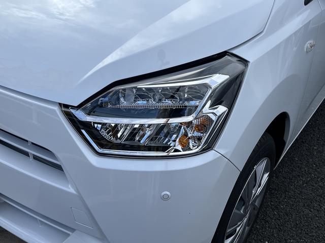 ミライースＸ　ＳＡIIIＬＥＤヘッドライト　コーナーセンサー　禁煙車　記録簿　認定中古車　レーンアシスト　オートマチックハイビーム　衝突回避支援システム搭載車（島根県）の中古車