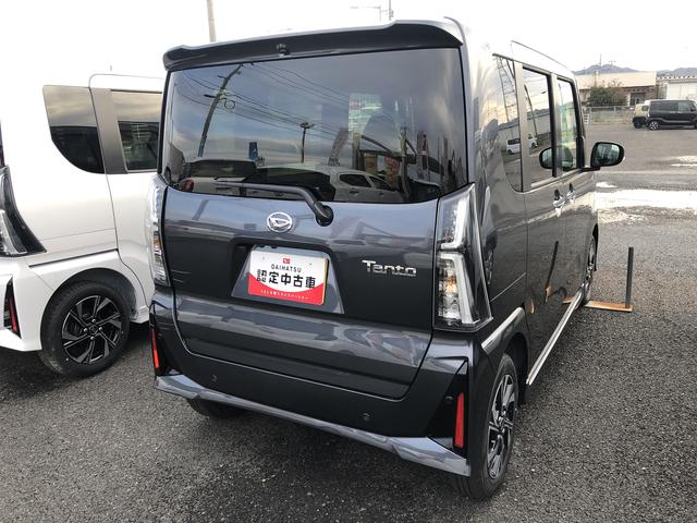 タントカスタムＸＬＥＤヘッドライト／フォグランプ　コーナーセンサー　両側パワ−スライドドア　運転席／助手席シートヒーター　記録簿　禁煙車　認定中古車　レーンアシスト　衝突回避支援システム搭載車（島根県）の中古車