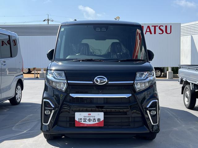 タントカスタムＸワンオーナー　９インチナビ　ドライブレコーダー　ＥＴＣ　ＬＥＤヘッドライト　クリアランスソナー　前席シートヒーター　禁煙車　記録簿　認定中古車　レーンアシスト　　衝突回避支援システム搭載車（島根県）の中古車